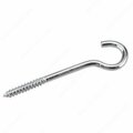 Richelieu America Onward Screw Hook with Lag Thread, 6 in L, Steel, Zinc 2170XB